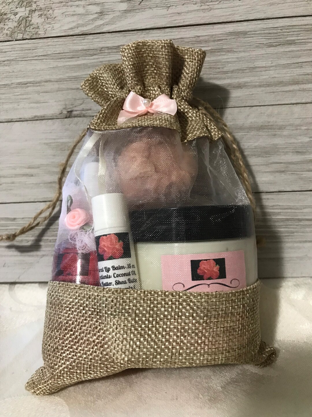 Bath and Body Gift Set Gift Bag Set Womans Gift Friend Etsy