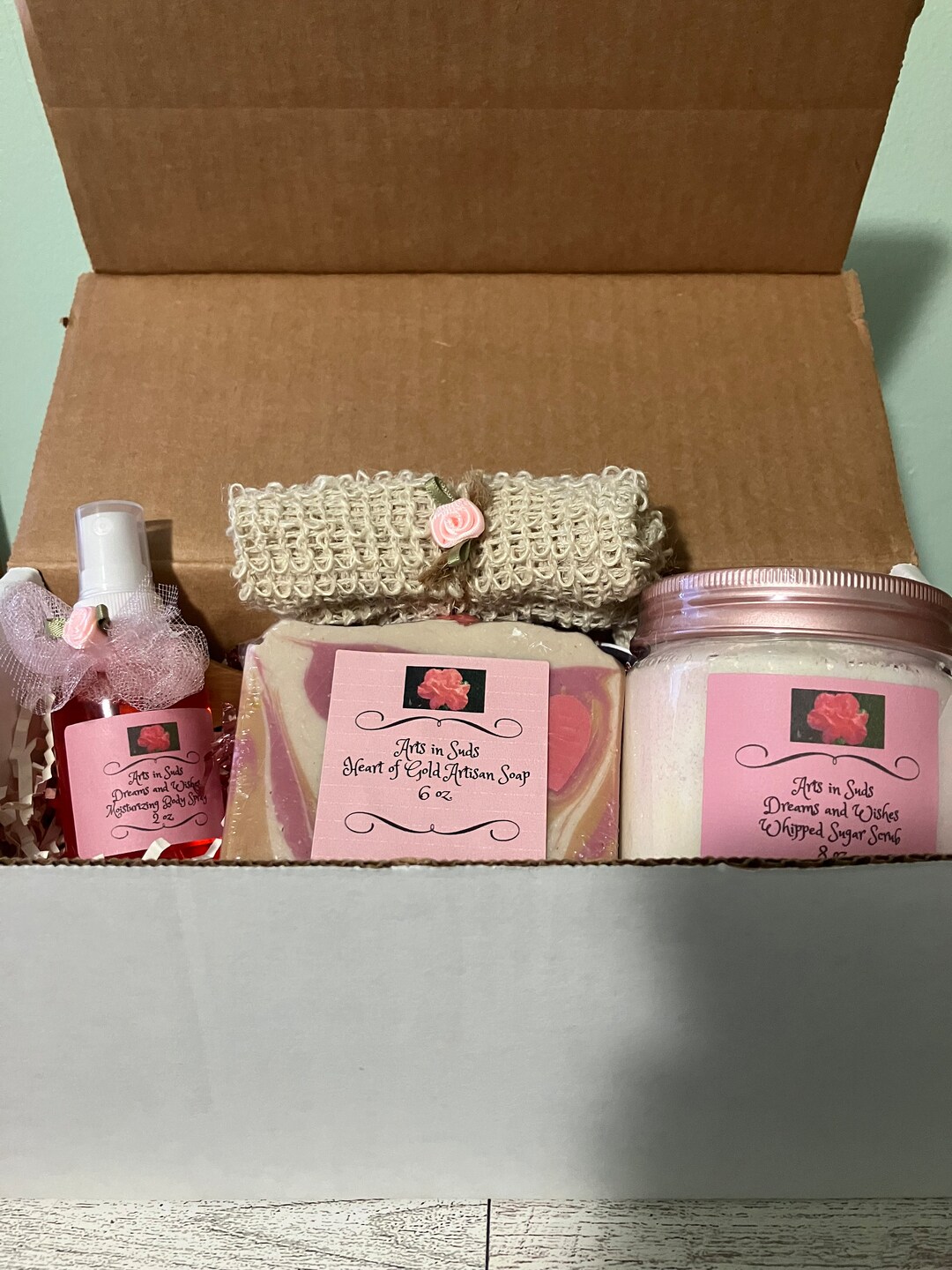 Hearts of Gold Gift Set Gift Set for Woman Gift Set Etsy