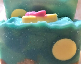 Beach Soap, fruity scented soap, summer soap, beach scent