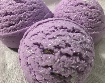 Lavender Bubble Bath Scoop, solid bubble bath, lavender scent