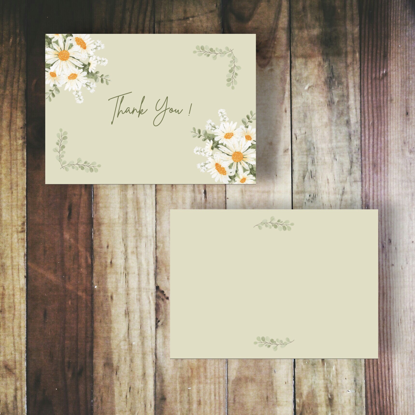 Thank You Card Digital Download Card Instant Download Card Thank You ...