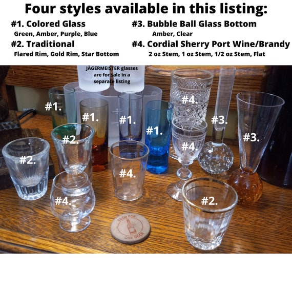 2oz Deer Portrait Shot Glass 2oz Deer Portrait Shot Glass