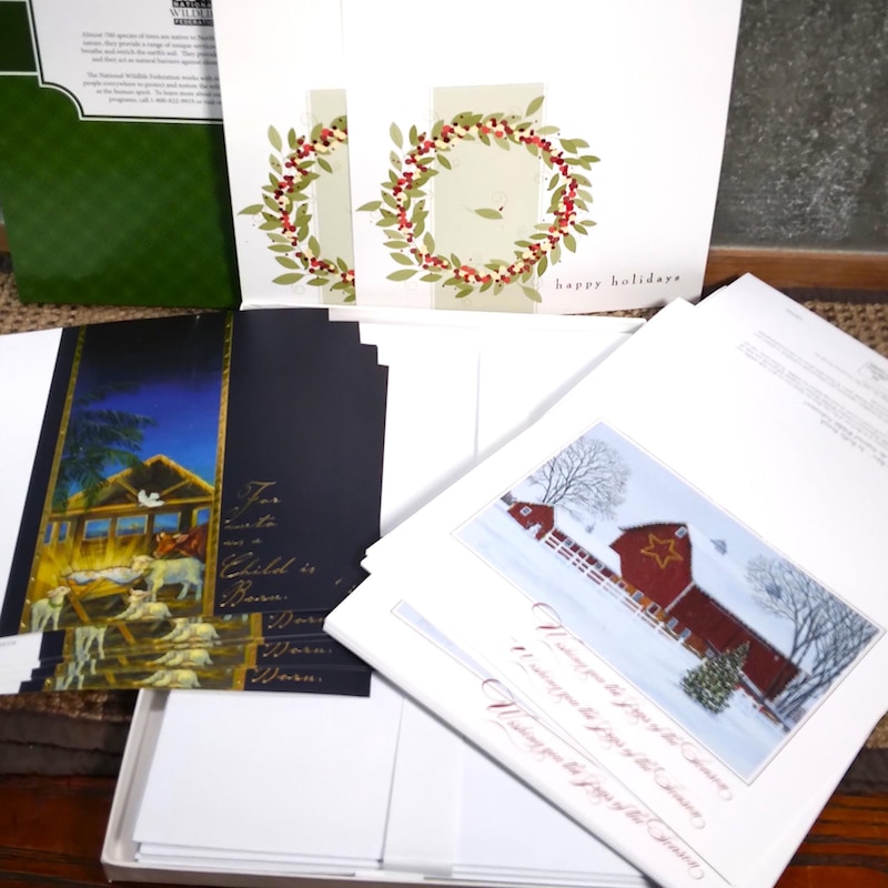 National Wildlife Federation Christmas Cards Etsy