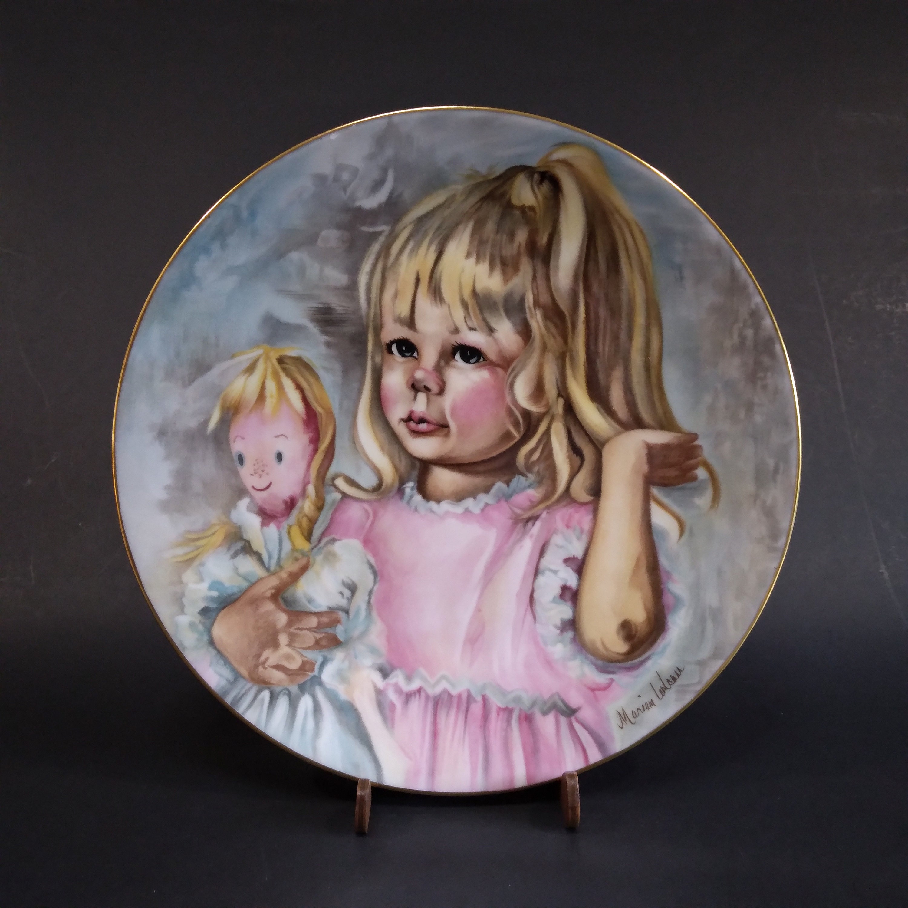 Snoopy Mother's Day plate 1976