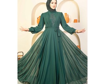hijab evening dresses