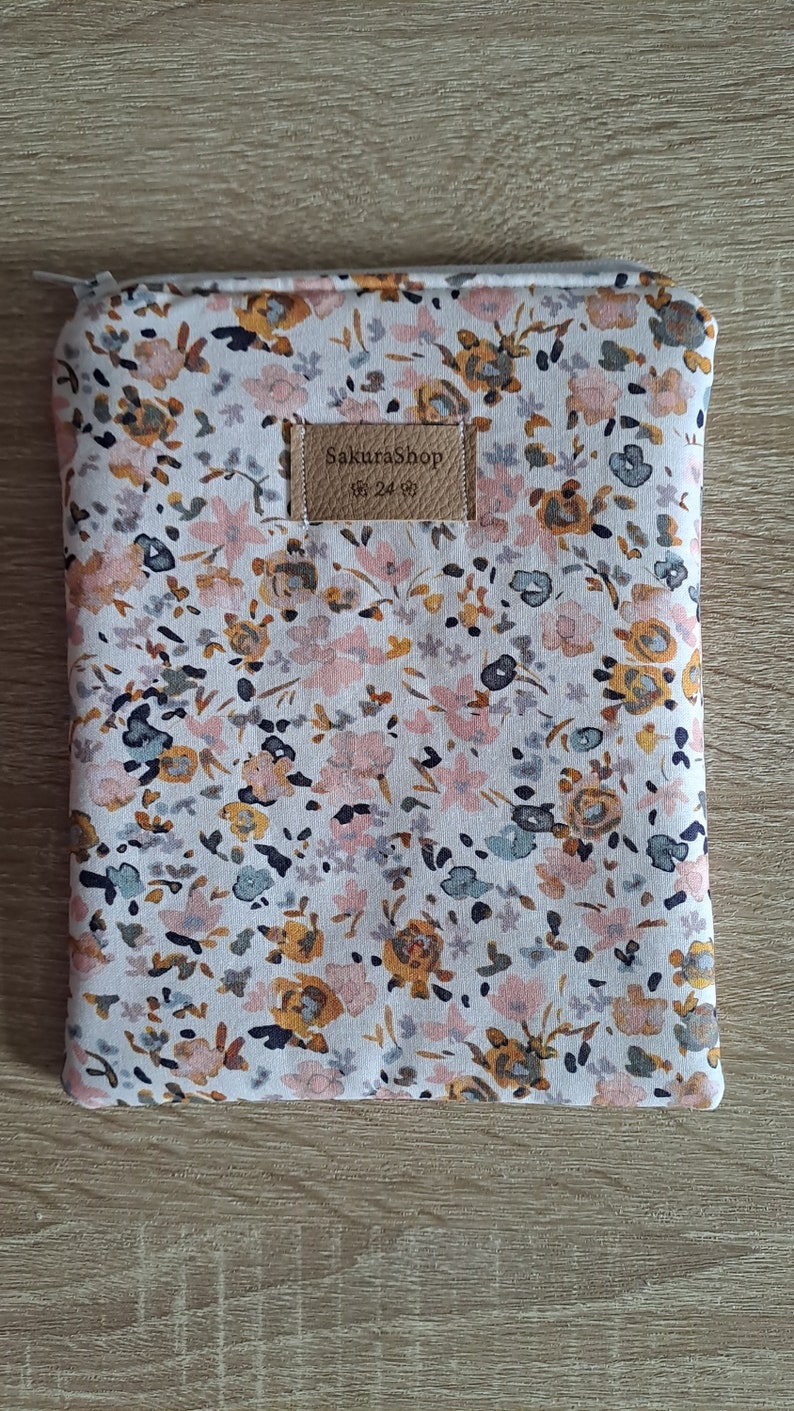 housse pour liseuse 6 pouces, kindle, kobo, cover e-reader 6 pouces image 4