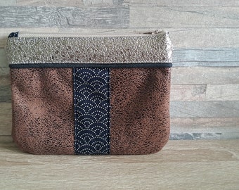 Grand porte-monnaie petite pochette 15 cm x 11 cm