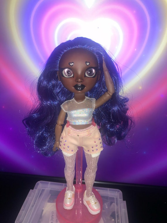 OOAK Rainbow High Doll violet Monroe 