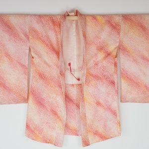 Sunset Bokashi Shibori Kimono Jacke