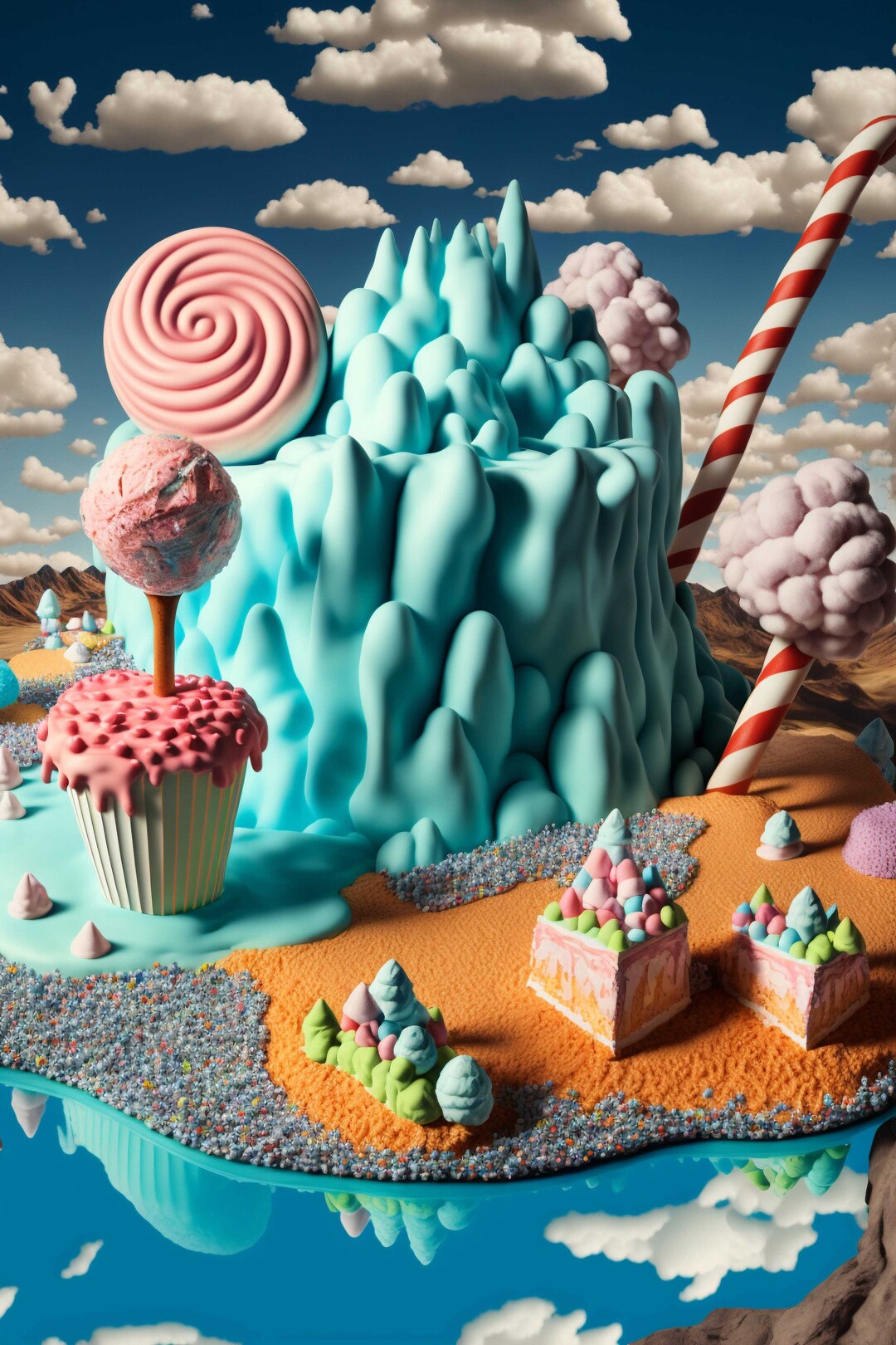 Candy Land Desserts Food Photography Digital Print File 3 Etsy