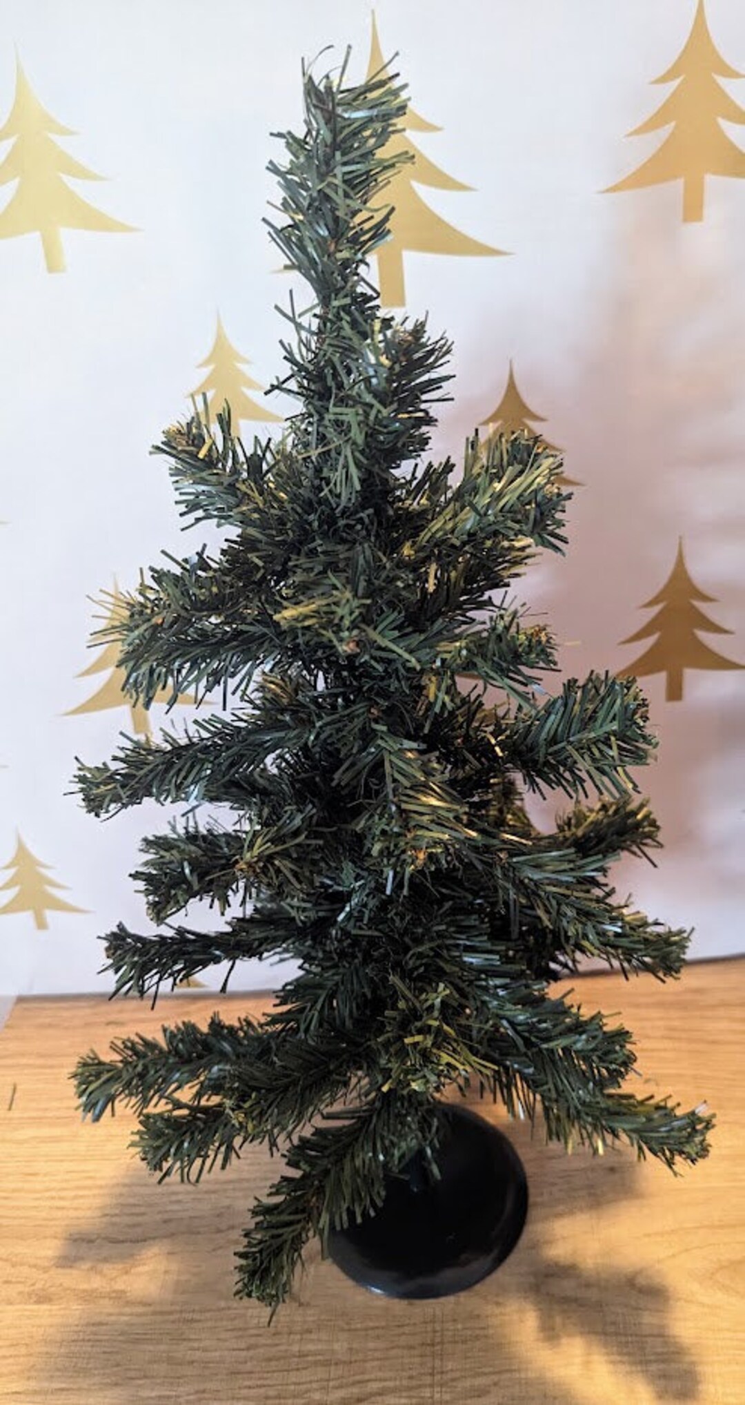 DIY Undecorated Tabletop/desk Christmas Tree Crafting Tree, Artificial