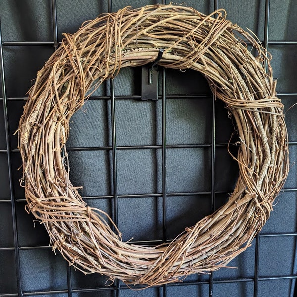 14" Round Grapevine Wreath-Wreath Form-Wreath Base-Wreath Ring-Wreath Frame-Twig Wreath-DIY Wreath Making Supplies-Floral Supply