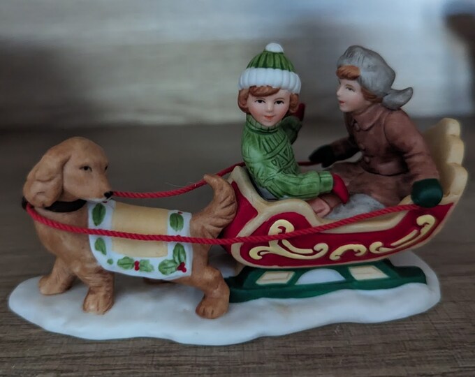 Lefton Christmas Figurines Colonial Village Lefton Christmas Vintage