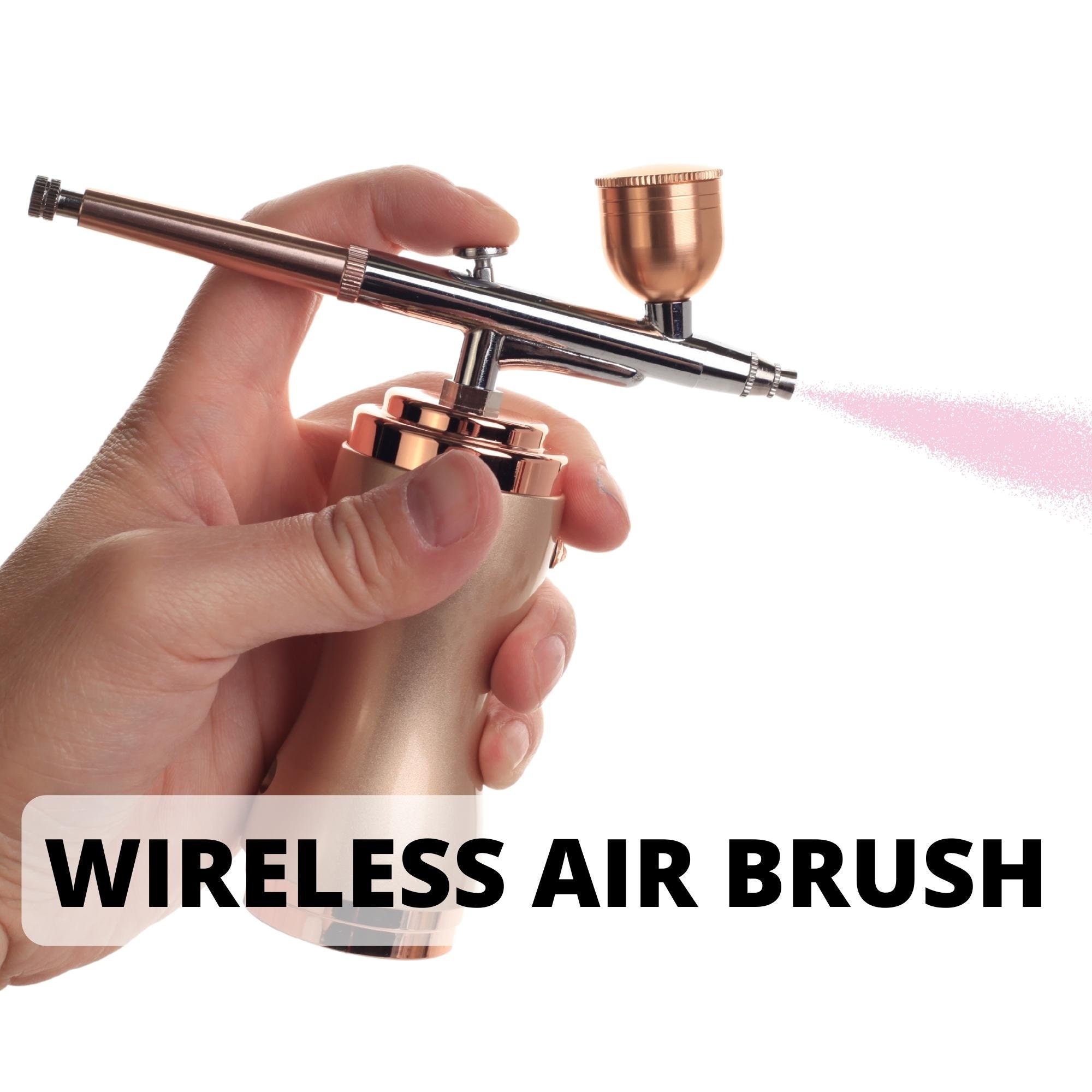  Airbrush Rechargeable Cordless Airbrush-Kit Compressor - 30PSI  High Pressure Airbrush Gun with Hose Wireless Air Brush for Model Painting, Makeup,Barber, Nail Art, Cake Decor : Arts, Crafts & Sewing