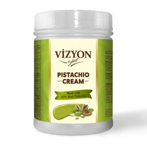 Pistagekrämfyllning 1,2 kg | Dubai chokladfyllning | Dubai-inspirerad pistagepasta för konfektfyllning