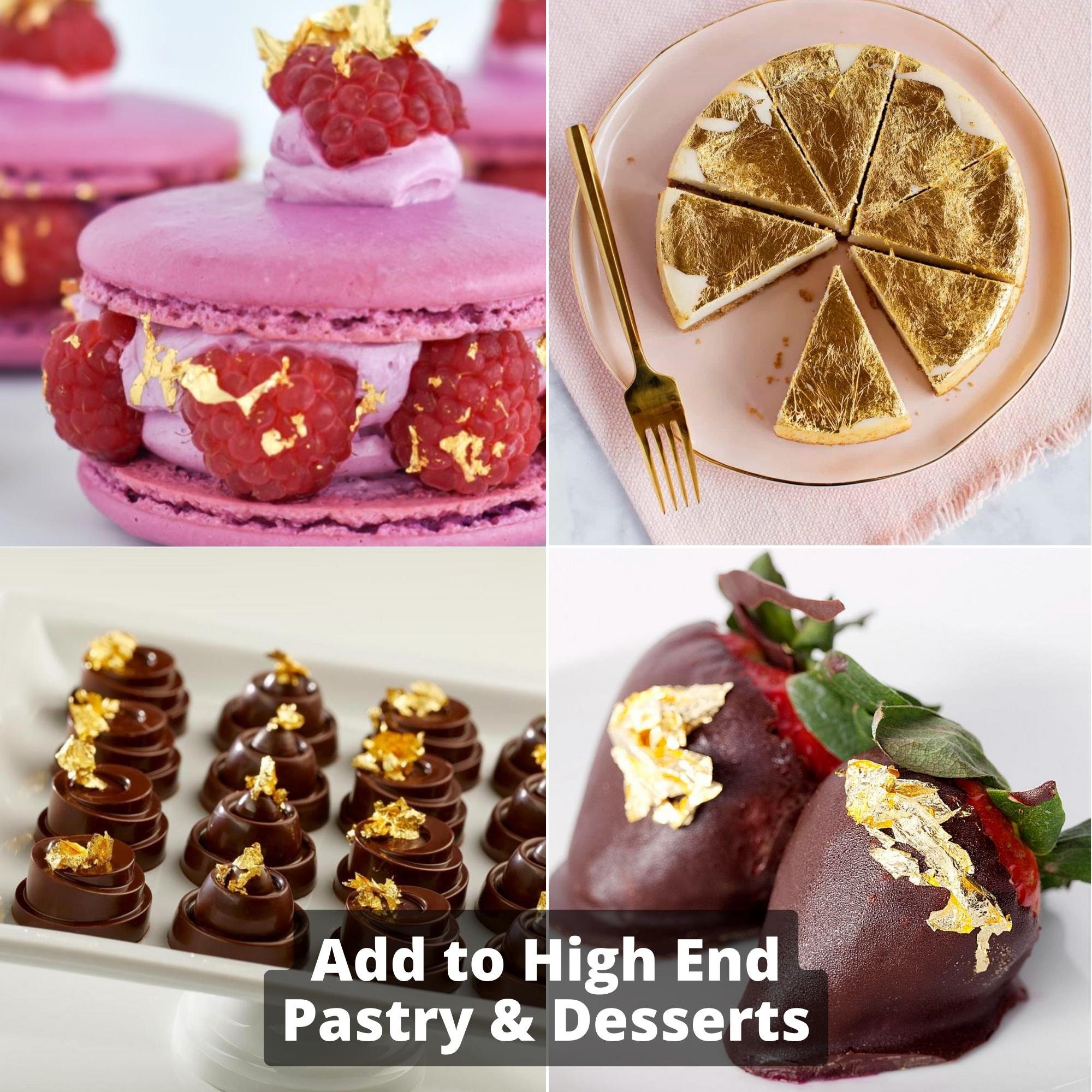 23 Karat Edible Gold Leaf - 2 Sheets – Frans Cake and Candy