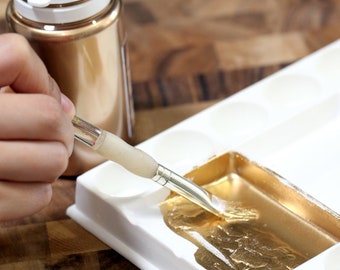 Highlighter Dust - Gold, Silver, Bronze Luster Dust Color for Cake Decorating, Chocolate, and Pastry