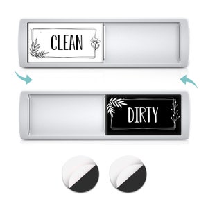 Dishwasher Magnet Clean Dirty Sign Indikator für magnetische und nichtmagnetische Oberflächen