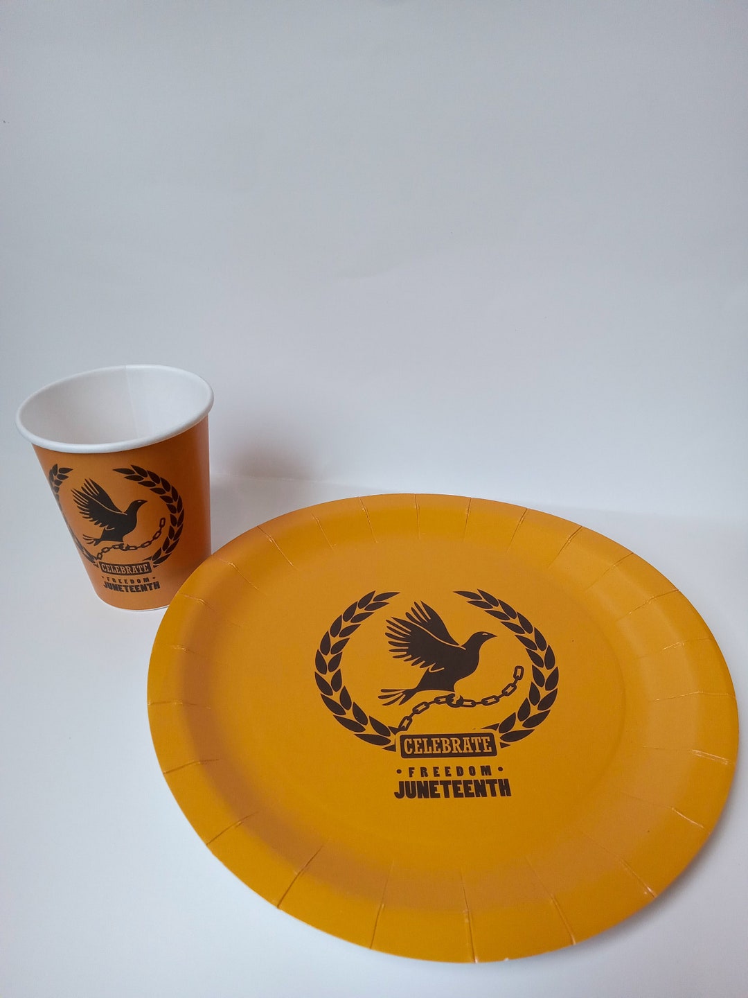 Paper Plate Set Etsy