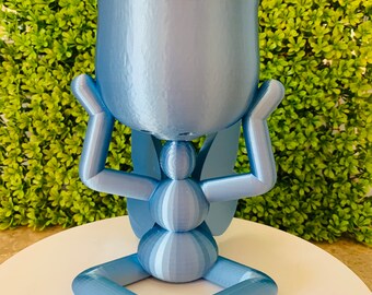 Maceta de mariposas: Maceta para suculentas de PLA impresa en 3D