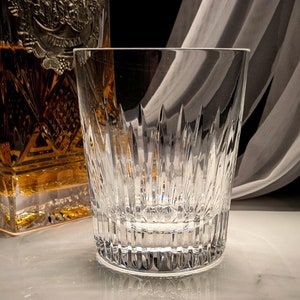 Cut Crystal Double Old Fashioned Glasses, Set of 4 - 2 Sets Available