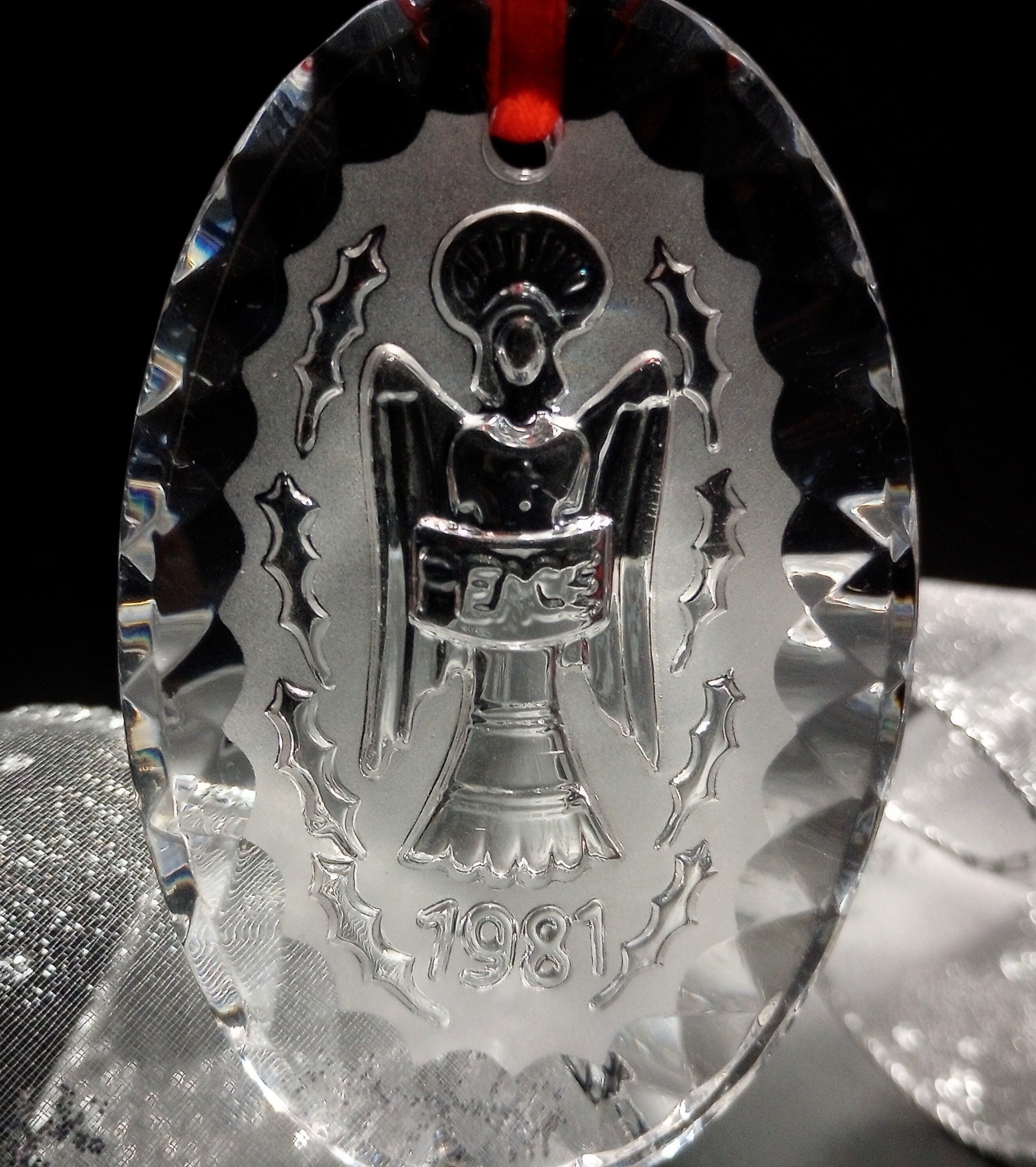 Waterford Crystal Peace Angel Christmas Ornament, Annual Ornament ...