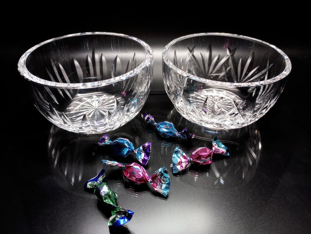 Waterford Crystal Open Sugar/candy/condiment Bowls, 2 Styles Available