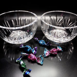 Waterford Crystal Open Sugar/Candy/Condiment Bowls, 2 Styles Available