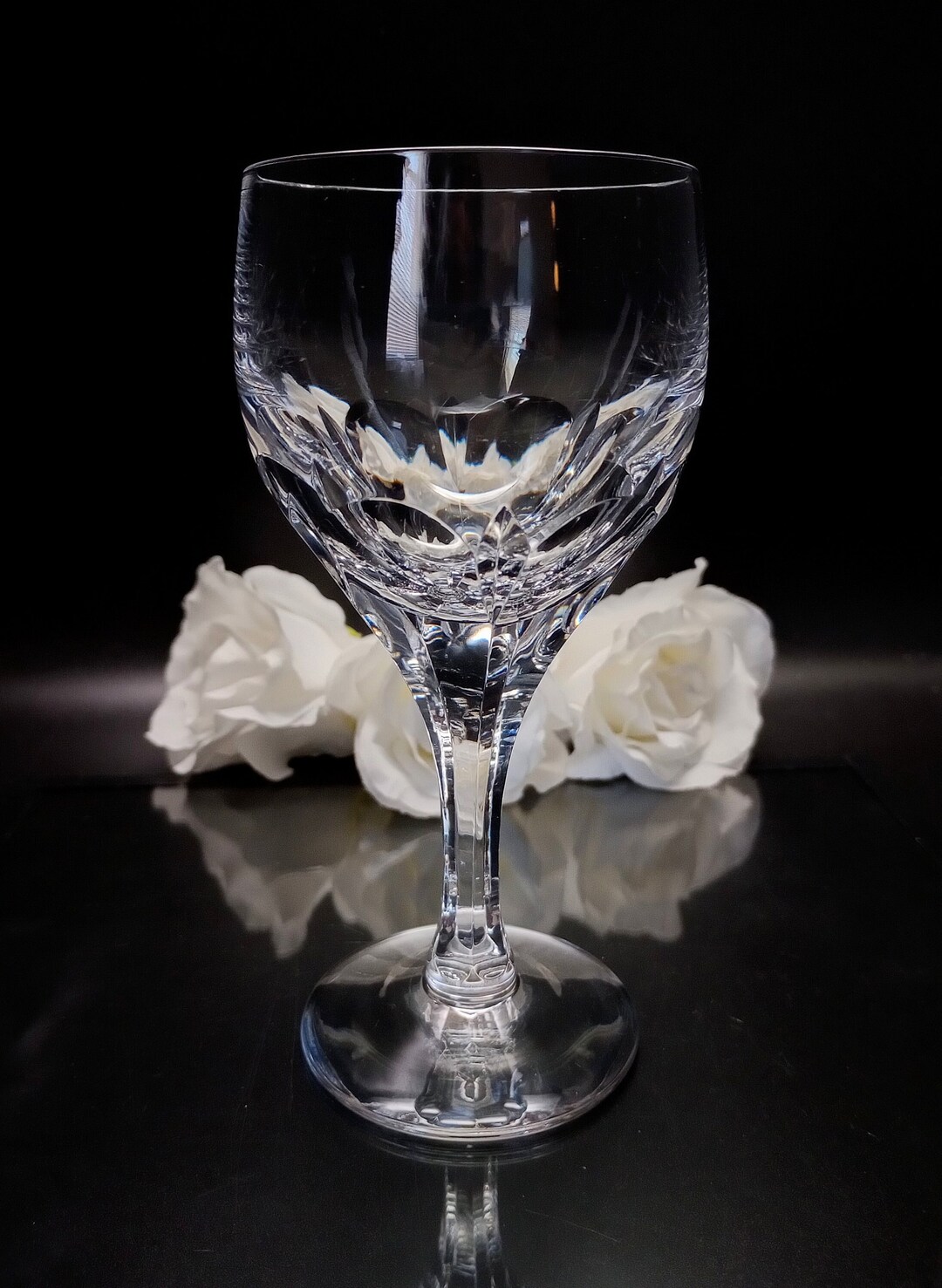 Atlantis Crystal Evora Wine Glasses, 6 Available - Etsy