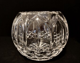 Vintage Clear Cut Crystal Bowl #185