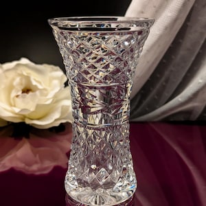 Vintage Waterford Crystal Glandore 4-3/8-Inch Vase