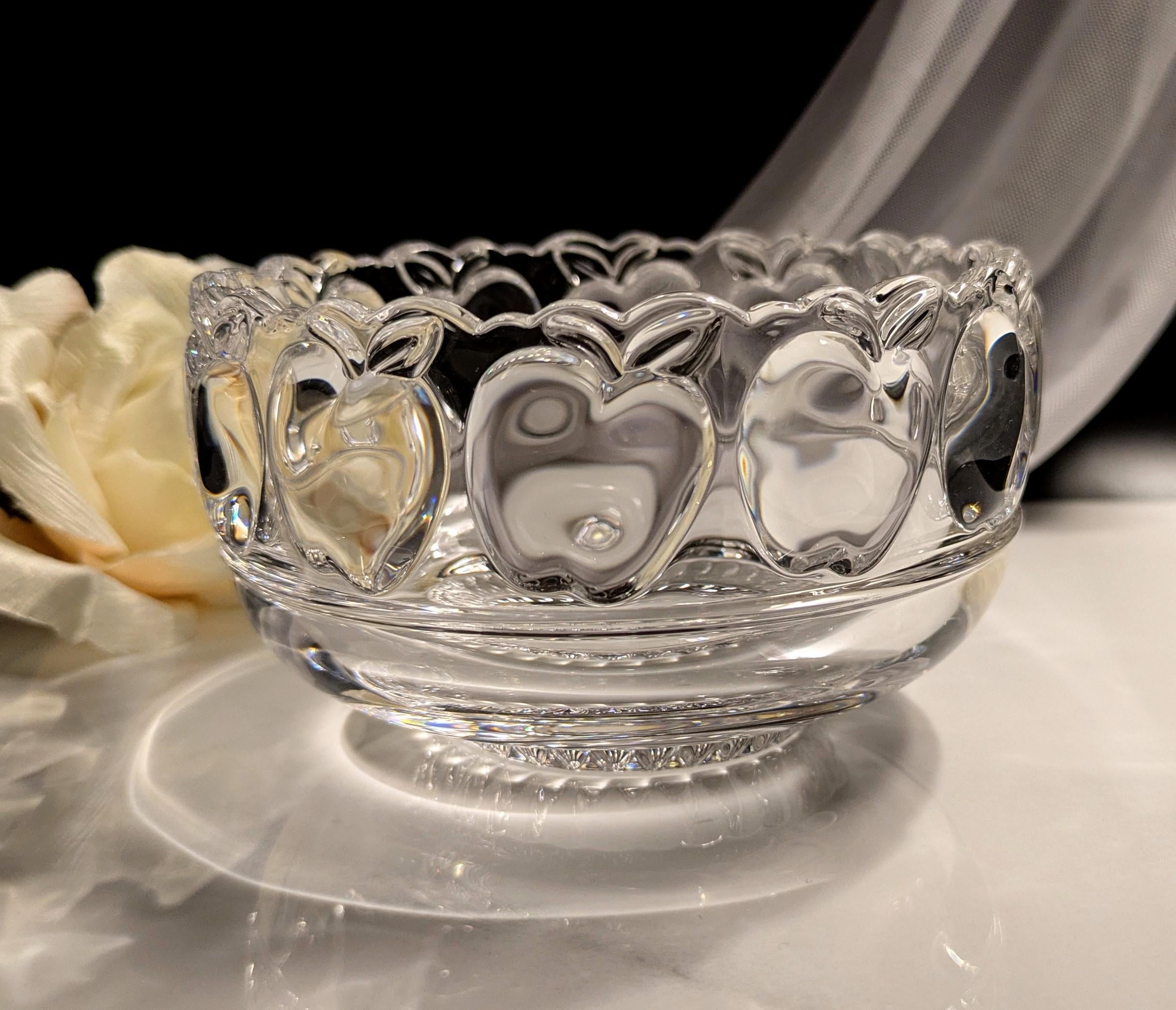 Apple by Tiffany & Co, Crystal Candy Bowl - Etsy Apple by Tiffany & Co, Crystal Candy Bowl - Etsy