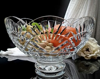 Vintage Waterford Crystal Liberty/Benjamin Franklin 9-3/4-Inch Bowl, American Heritage Collection