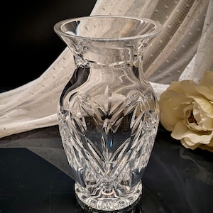 Waterford 14 in Crystal Vase - Etsy