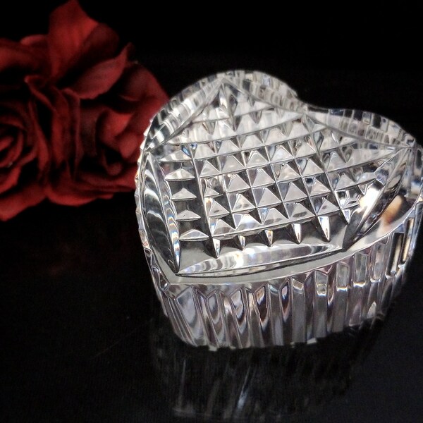 Waterford Crystal Heart Paperweight