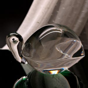 Steuben Crystal Turtle Figurine/Paperweight, Steuben Catalog #5505