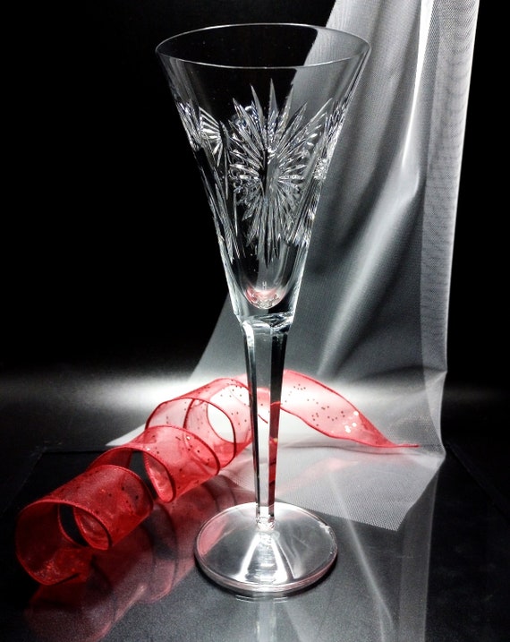 Champagne Flutes Waterford Love Happiness Personalized Gift
