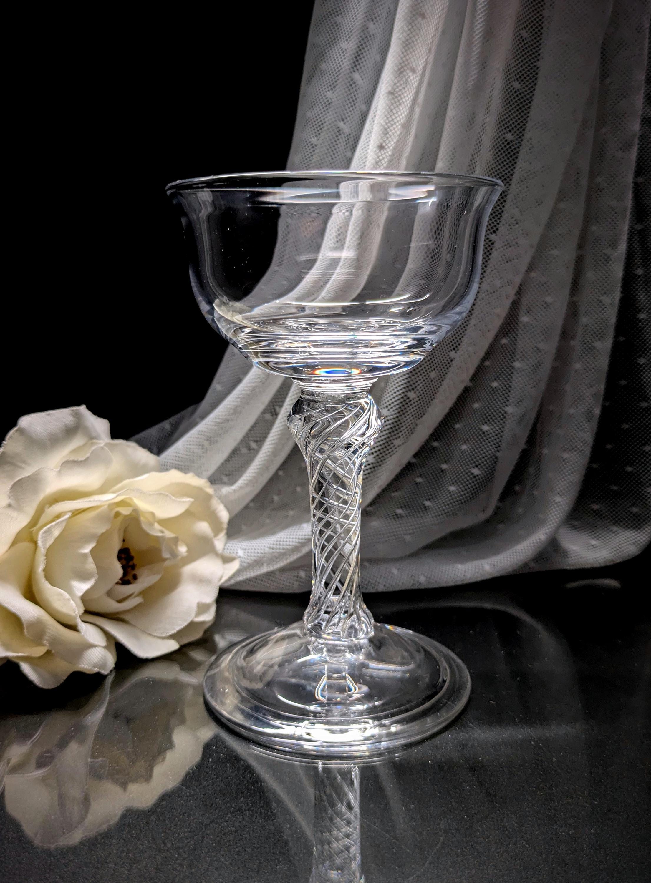 Williamsburg Air Twist Glasses - Etsy