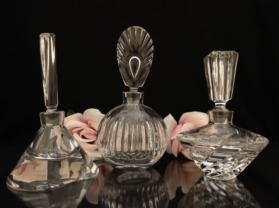 Mikasa Crystal Perfume Bottle