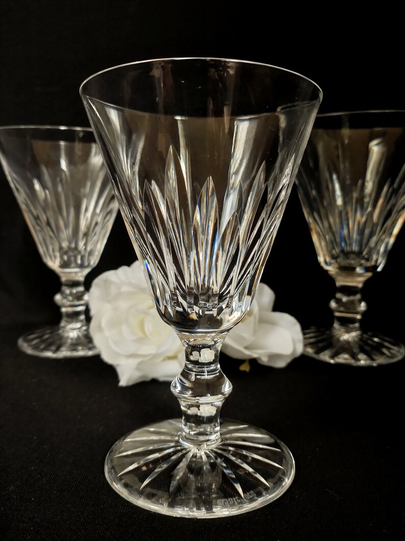 Waterford Crystal Eileen Water Goblet Claret Wine Glass Etsy