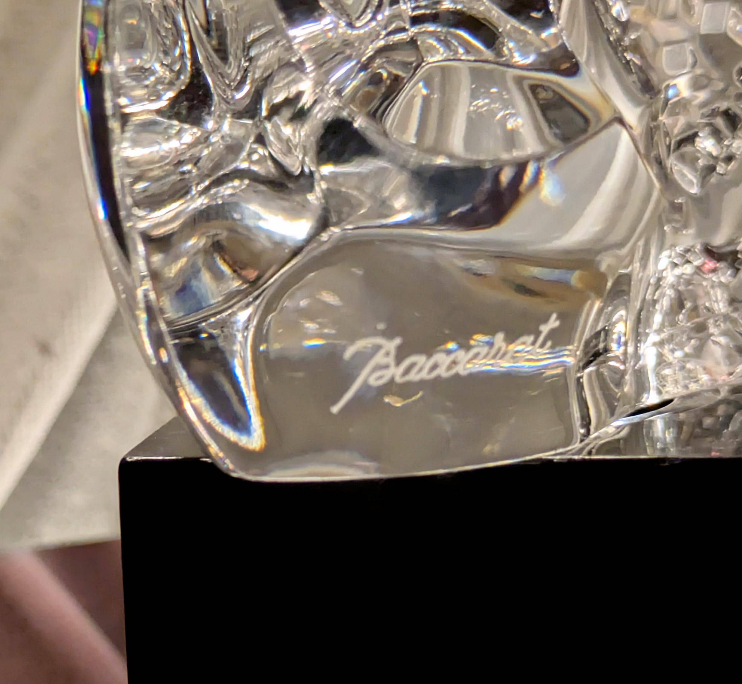 Baccarat Crystal Dragon Figurine - Etsy