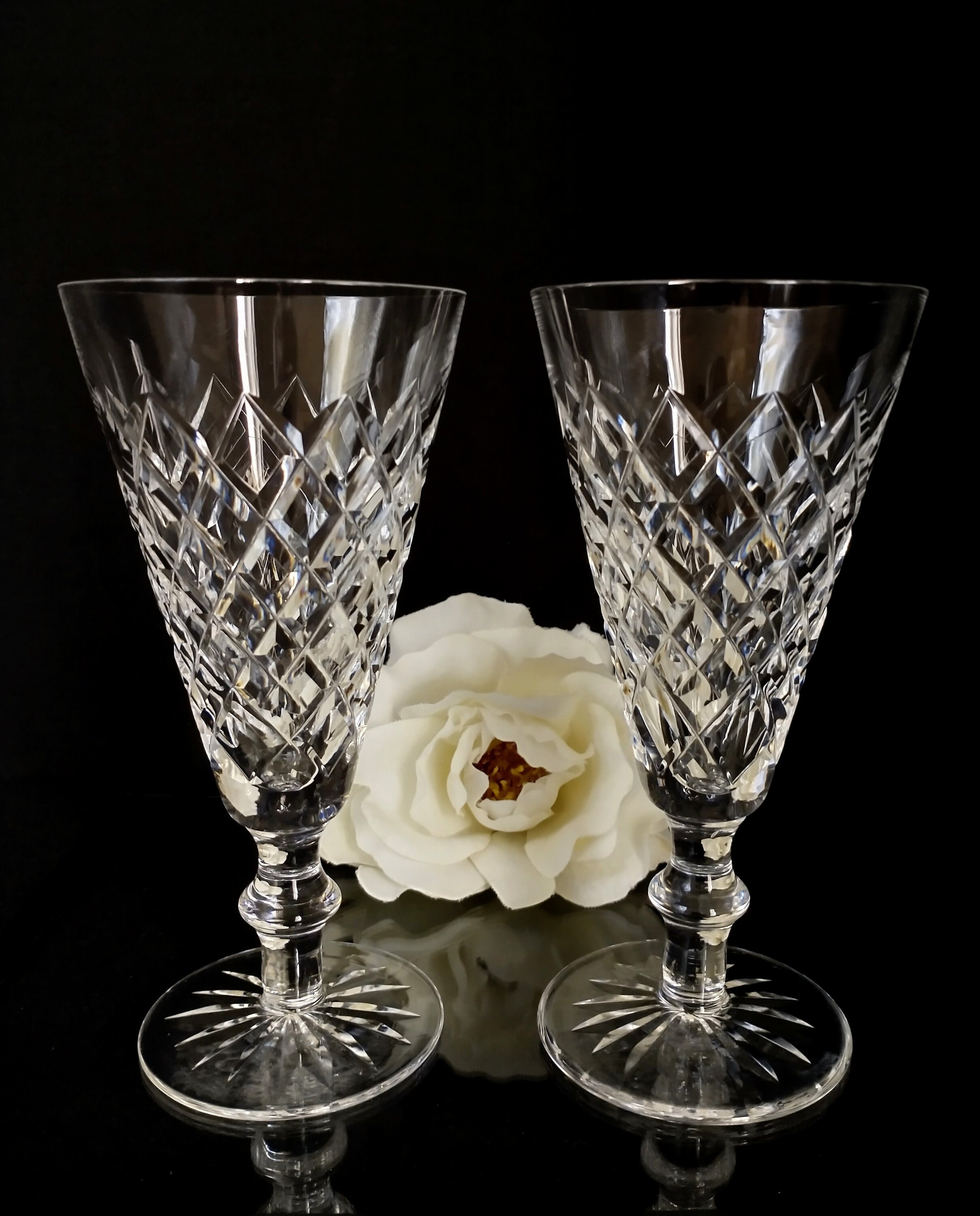 Waterford Crystal Adare Champagne Flute 6 Available Etsy