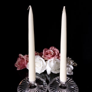 Nachtmann Crystal Candle Holders, Pair