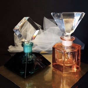Vintage Crystal Scent Bottles, 2 Styles Available