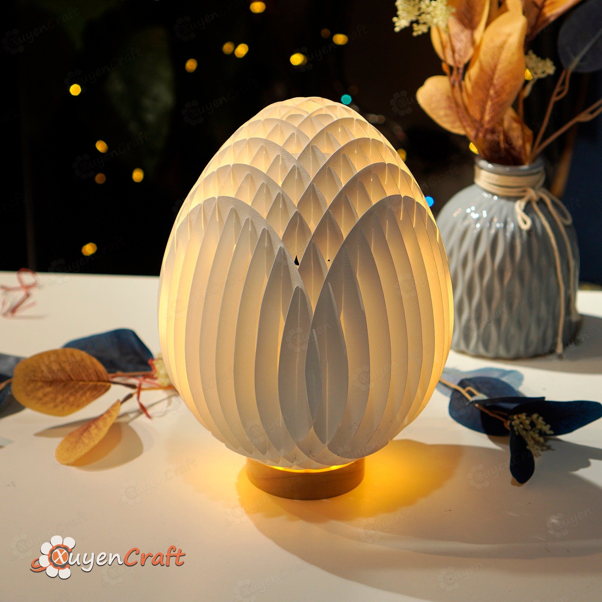 Bunny Easter Egg Pop up SVG Template 3D Egg Pop-up Papercut - Etsy
