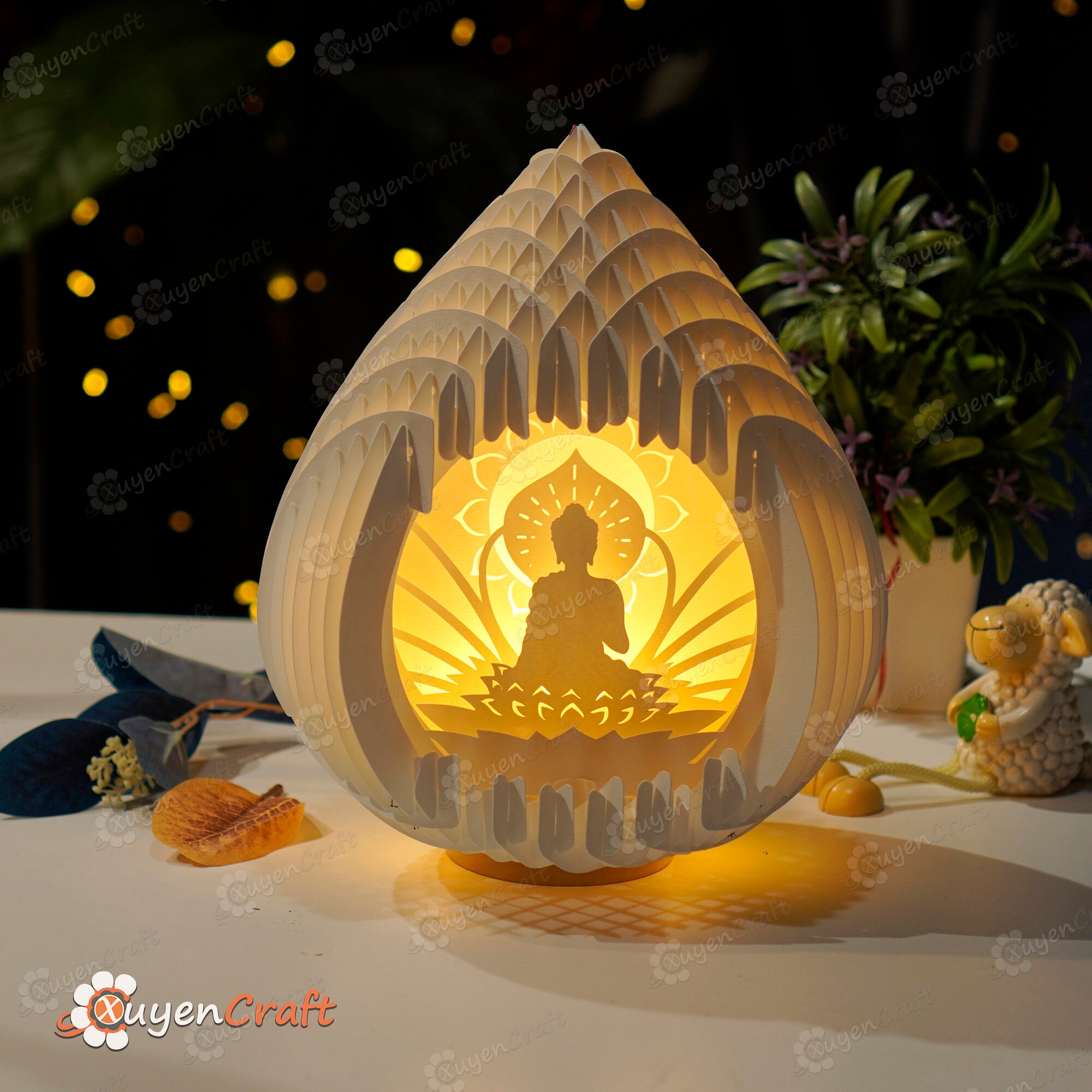 Buddha lamp sale set
