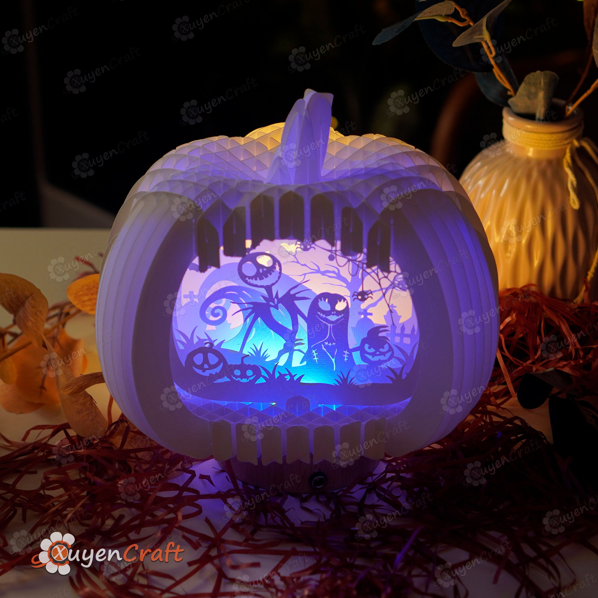 ナイトメア ハロウィーン パンプキン ポップアップ SVG