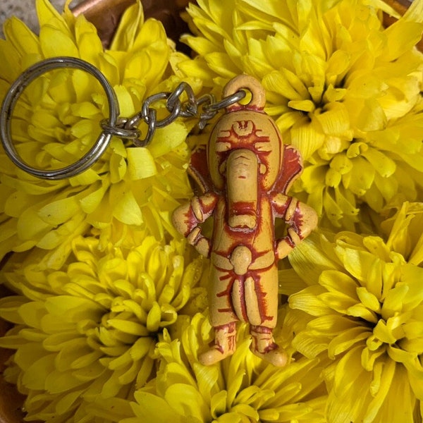 Ganesha / Ganapati Keychain - Made in India - Authentic