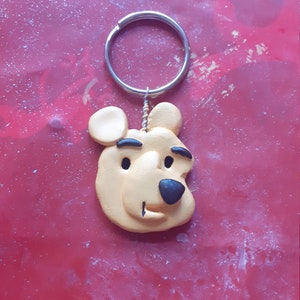 winnie the poo hand made keyring