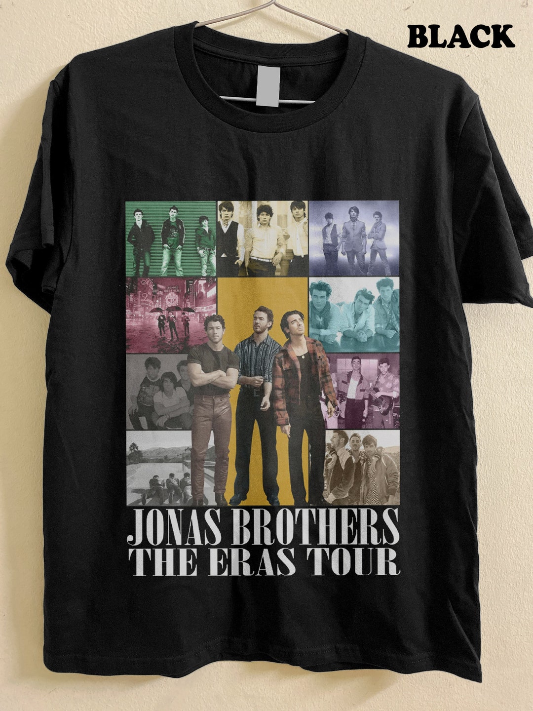 Vintage Jonas Brothers the Eras Tour Tshirt Jonas Brothers Etsy